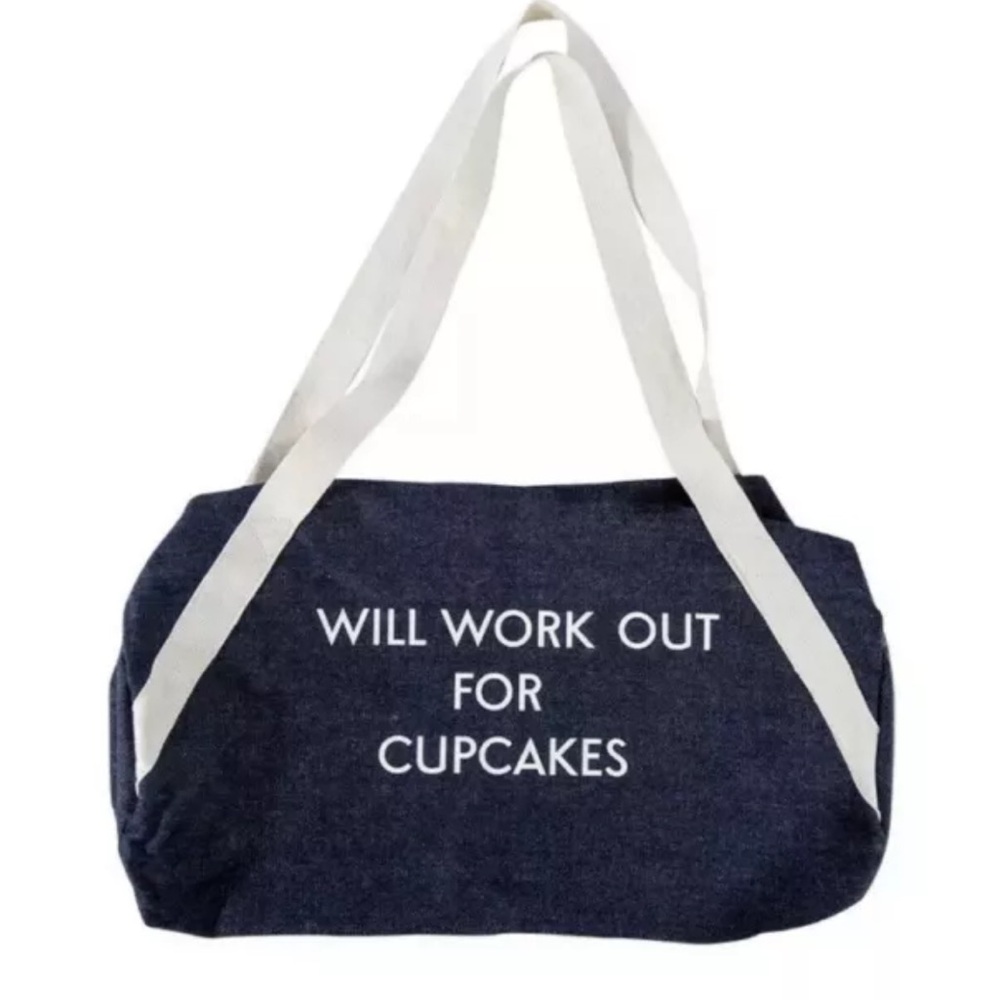 Cute denim gymTote Bag